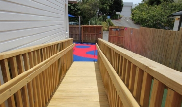 Wooden Pathway | Custom Constructions | Taranaki Builders