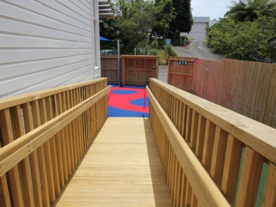 Wooden Pathway | Custom Constructions | Taranaki Builders