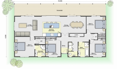 Matai Floorplan | Prefab Homes