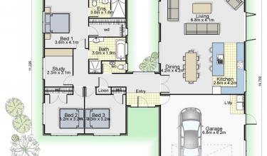 Black Robin Floorplan | Prefab Homes