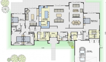 Puriri Floorplan | Prefab Home