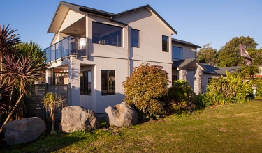 Looking from the front garden | Builders New Plymouth