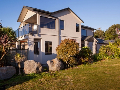 Looking from the front garden | Builders New Plymouth