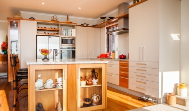 In the kitchen | New Plymouth Builders