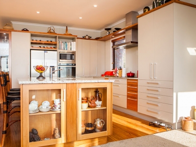 In the kitchen | New Plymouth Builders