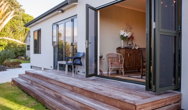 A view of the side entrance | Builders in New Plymouth