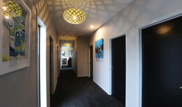 View of the wide hallway | Taranaki building specialists