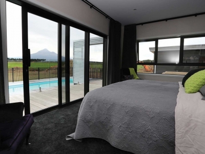 The master bedroom | New Plymouth builders