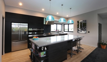 The open kitchen | Taranaki builders