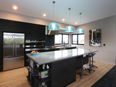 The open kitchen | Taranaki builders