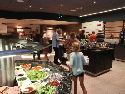 Looking from the salad bar | Marbles Buffet Renovation New Pymouth