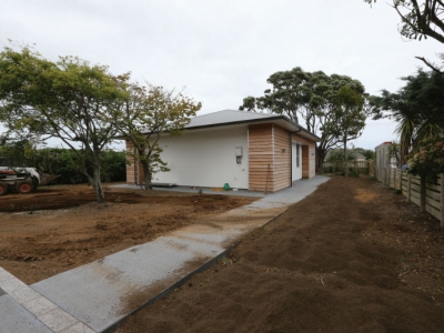 New Garage of the Holmes Home | Building Taranaki